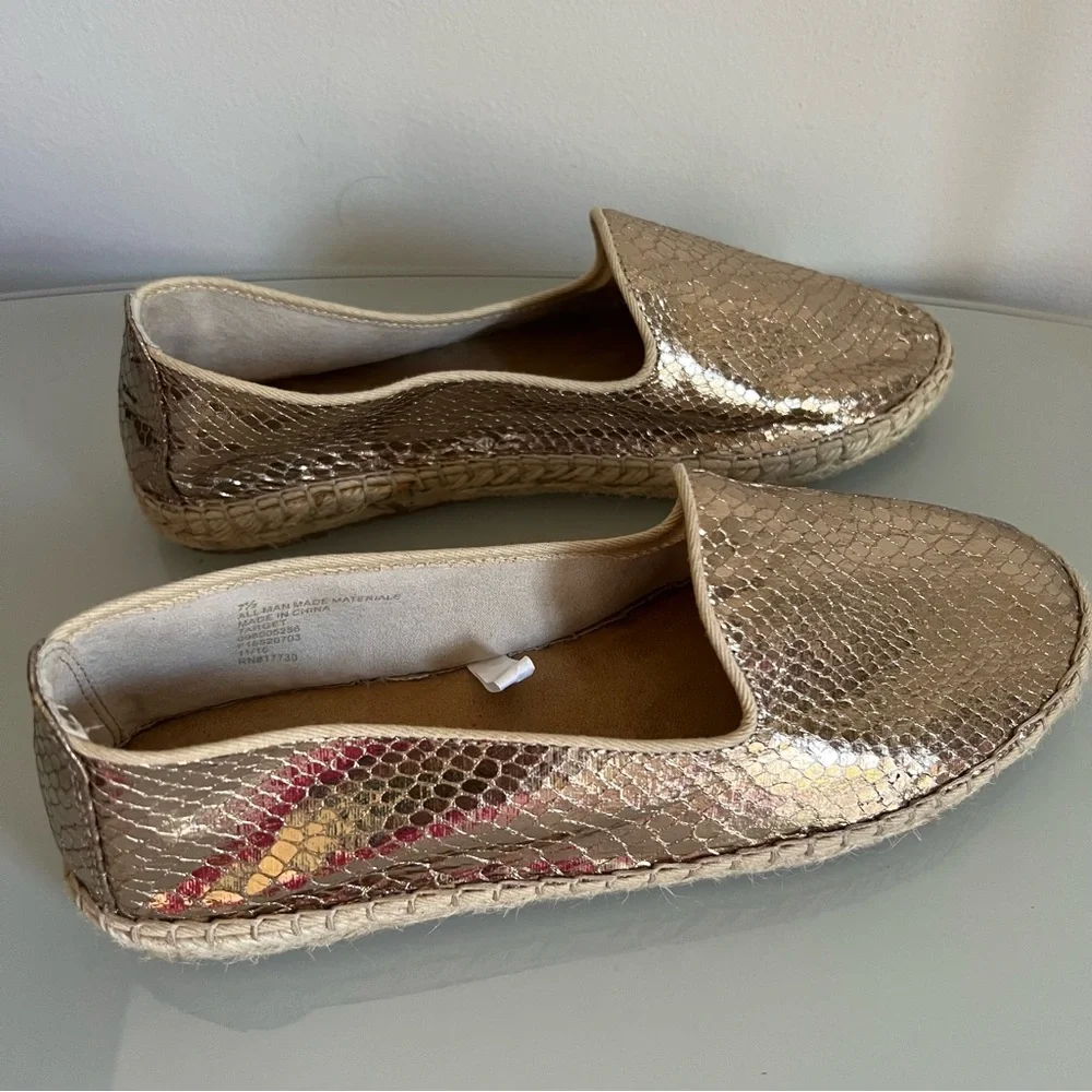 DV by Dolce Vita Gold Espadrilles
